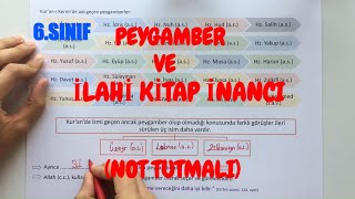 Peygamber ve İlahi Kitap İnancı  6 Sınıf Din Kültürü [upl. by Illom]