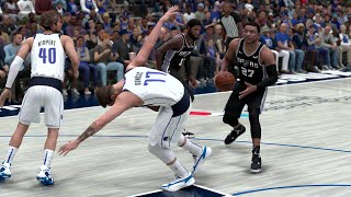 NBA 2K24 My Career  360 Dunk in Half Court [upl. by Eetak]