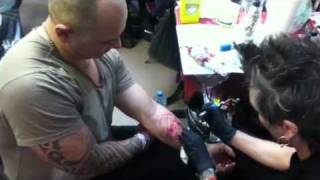 Dallier  Tattoo London Convention 2011 [upl. by Trstram751]