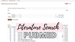 Literature Search in PubMed Tutorial  Keyword Search Strategy Part 2 [upl. by Aiynot]