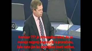 Ujetsi Nigel Farage  Konec EU sanj [upl. by Reich370]