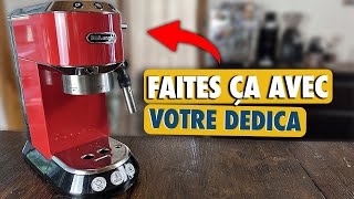 3 façons dutiliser la DELONGHI DEDICA 👍 [upl. by Erasaec]