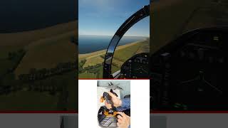 DCS WORLD FA 18C Hornet Thrustmaster T16000m Joystick Gameplay Practice SHORTS [upl. by Nimzay466]