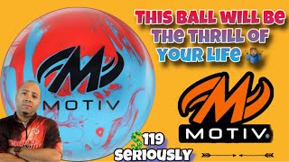 Motiv Max Thrill Solid Bowling Ball Review  Bad Bad Bowling 101 [upl. by Aihcrop]