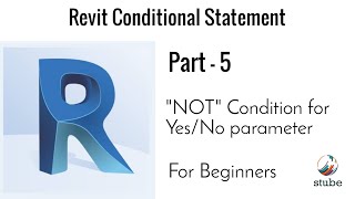 Revit quotNOTquot Condition for YESNO parameter Revit Family Formula  Part 5 [upl. by Parfitt]