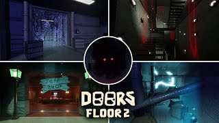 DOORS FLOOR 2  Full Gameplay Walkthrough UPDATE [upl. by Hawkie]