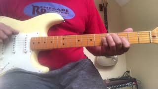 QUICK MINI LESSONMAINLINE FLORIDA by ERIC CLAPTON Opening riff on a 1957 AVRI Fender Stratocaster [upl. by Odravde]