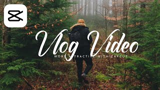 Create an Attractive VLOG Intro in CAPCUT  Capcut Tutorial  R Graphics [upl. by Isidore]