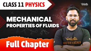 Mechanical Properties of Fluids Class 11 Full Chapter  Class 11 Physics Chapter 9  Anupam Sir [upl. by Hazlett734]