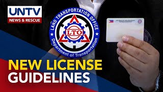 LTO releases new guidelines renewal schedule for driver’s license [upl. by Champagne]