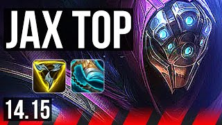 JAX vs GRAGAS TOP  9311 800 games  EUNE Master  1415 [upl. by Allene]