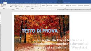 Come aggiungere testo sopra a una immagine con Word e LibreOffice  6 Metodi [upl. by Gibby280]