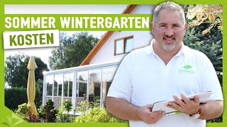 Wintergarten aus einem Terrassendach erweitern  im Baukastenprinzip  Ambitop Terrassendach [upl. by Base]