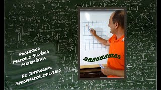 Anagramas com e sem repetição  Permutação Simples  Prof Marcelo Silvério [upl. by Grover506]