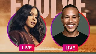 Can Men Handle Women Evolving IG Live with DeVon Franklin and Sarah Jakes Roberts [upl. by Tshombe]