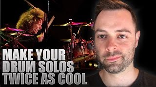 One Simple Trick to Make Your Drum Solos Twice as Cool [upl. by Krissie910]