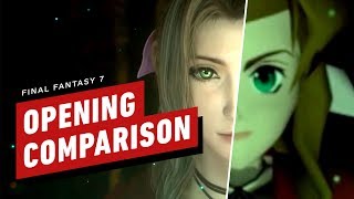 Final Fantasy 7  Opening Comparison [upl. by Loring]