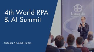 4th World RPA amp AI Summit [upl. by Bengt]