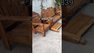 teak wood sofa set design sofasetdesign Naserfurniture ubedfurniture reels shorts 8484874839 [upl. by Reisch881]