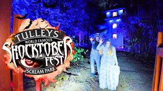 We Visit The UKs BEST Halloween Attraction  Tullys Shocktober Fest [upl. by Eniamaj]