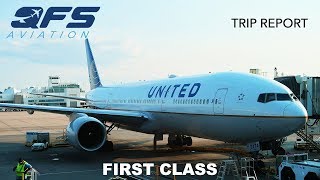 TRIP REPORT  United Airlines  777 200  Denver DEN to San Francisco SFO  First Class [upl. by Ramah]