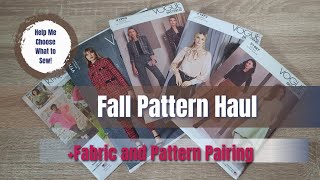 Pattern Haul  What Should I Make [upl. by Yrahk]