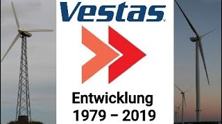 Vestas Windkraftanlagen  Entwicklung von 1979 bis 2019 [upl. by Falkner]