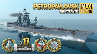 Cruiser Petropavlovsk found a friend  World of Warships [upl. by Ecinnej]