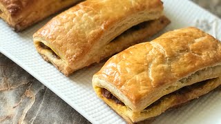 Veg puffs recipe  bakery style vegetable puffs recipe  iftar recipes [upl. by Alek]