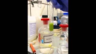 Oxidation of ferrocene [upl. by Palma]