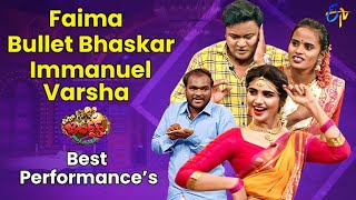 Faima Bullet Bhasker Immanuel amp Varsha All in One March Month Performances  Extra Jabardasth [upl. by Spindell]