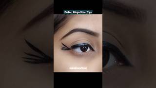 Perfect Wing Liner Tips like a Pro shorts makeuptutorial asmakhan [upl. by Adiarf958]