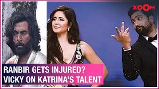 LIVE  Ranbir Kapoor MEETS with an accident Vicky Kaushal’s BIG STATEMENT on Katrina Kaif’s talent [upl. by Panchito]