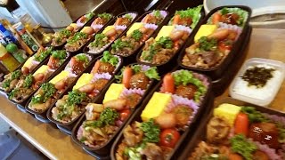 【弁当】嫁作成の弁当も公開だよ！弁当をたくさん作るぞ！その１０２ 【ＢＥＮＴＯ】The lunch made by his wife is also open Part 102 [upl. by Erin]