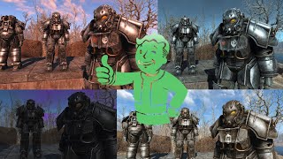 Hellfire Power Armor All versions Fallout 4 2024 [upl. by Faunia217]