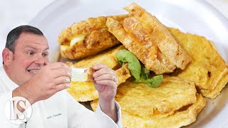 Mozzarella in carrozza la ricetta rustica con extra di Antonio Sorrentino [upl. by Adnorrehs]