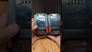 How To Tell The Difference Fake Milwaukee M18 Battery vs Genuine [upl. by Eerdua]