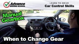 When To Change Gear In A Manual Car  Learn to drive Car control skills [upl. by Diandra]