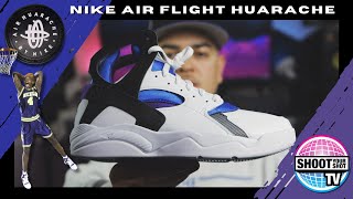 Nike Air Flight Huarache Returns FAB FIVE VIBES [upl. by Otrebogad]