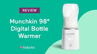 How to Use the Munchkin 98° Digital Bottle Warmer  Babylist [upl. by Nero852]