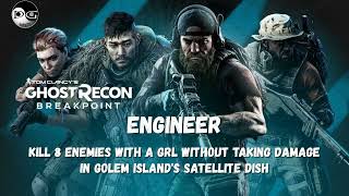 Ghost Recon Breakpoint  Kill 8 enemies with a GRL without taking dmg in Golem Islands Satell Dish [upl. by Malvin]