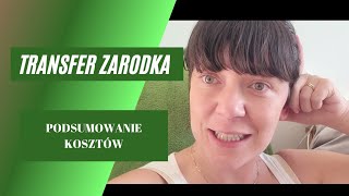 Koszt transferu zarodka bez refundacji  3 dzień po transferze zarodka  vlog16 [upl. by Monroy]