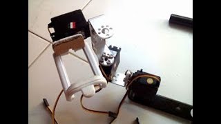 STABILIZER CAMERA  GIMBAL  USING MICROCONTROLLER ATMEGA  BASCOM AVR AND PID CONTROL [upl. by Robbi]