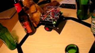 Minisumo Arduino Robot [upl. by Eelanaj]