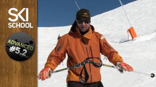 How to Ski Shorter Turns  Advanced Ski Lesson 52 [upl. by Nolasba745]