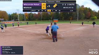 Wisconsin Rebels 15U  Mishicot 20241012 [upl. by Reta368]