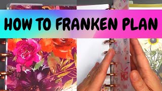 HOW TO FRANKEN PLAN MULTIPLE HAPPY PLANNERS  101  planner set up 2022 [upl. by Solokin172]