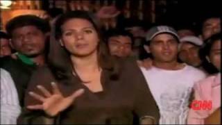 Rape attempt on CNN reporter by Indian crowd [upl. by Ssyla]