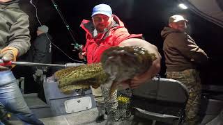 Winter Open Water Burbot Fishing [upl. by Nanny]