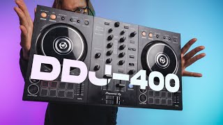 Pioneer DJ DDJ400 Rekordbox Controller  Demo amp Review [upl. by Darya]